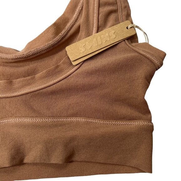SKIMS Summer Mesh Scoop Bralette Sienna XS - Picture 8 of 12